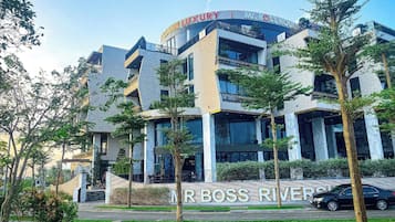 Fachada de la propiedad