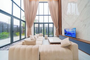 Villa, Garden View | Living area | LED TV