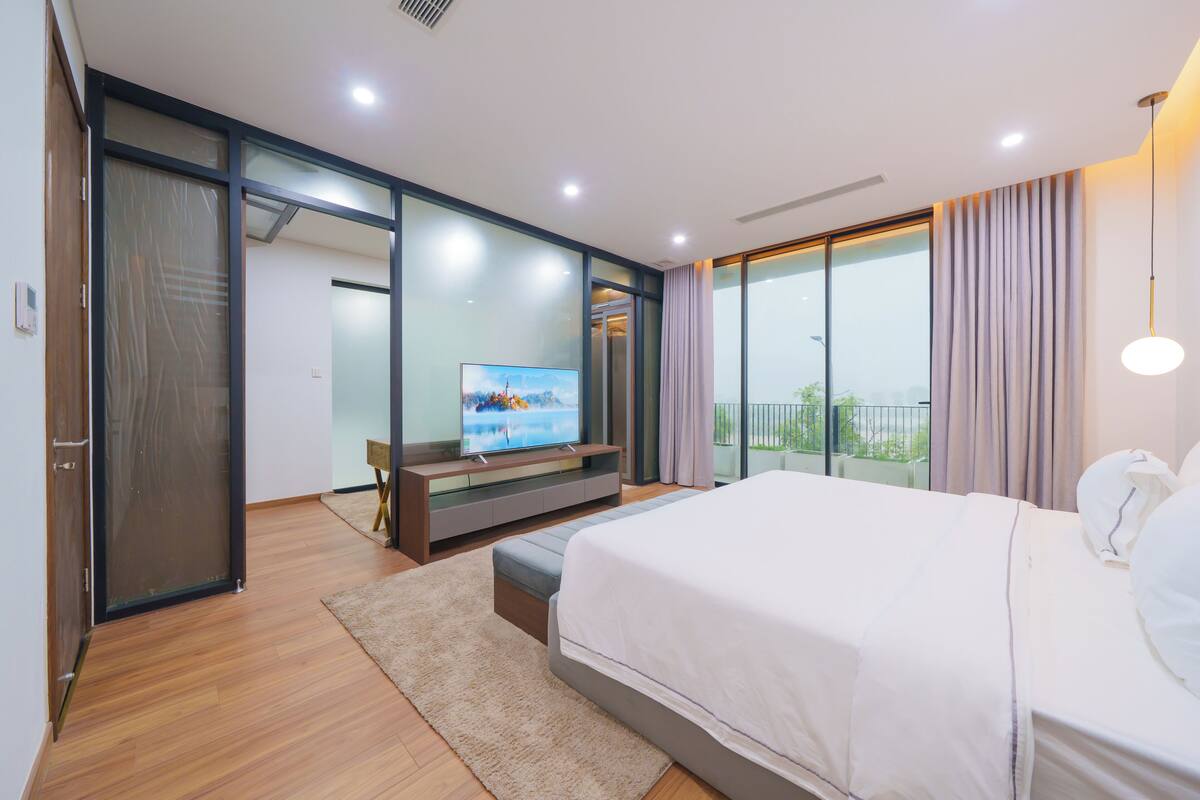 Villa, 4 Bedrooms | Premium bedding, minibar, blackout drapes, soundproofing