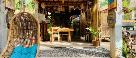 Enceinte de l’hébergement