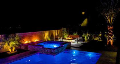A modern vacation home in Desert Hot Springs, built in 2020 with 4 bd, 3 baths
