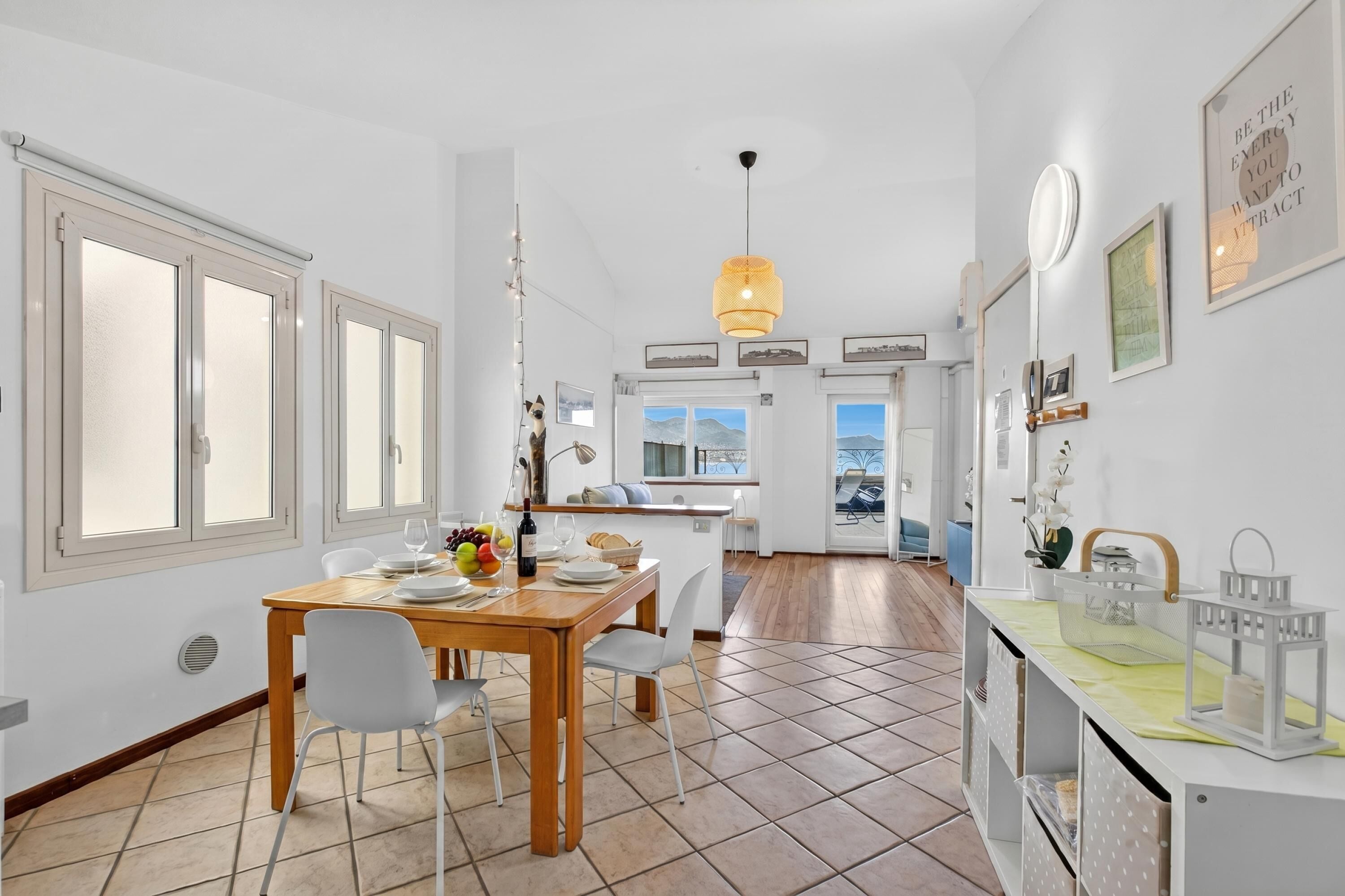 Family Penthouse, Multiple Bedrooms, Beachside (Rooftop On Stresa Lake View) | Dining
