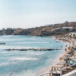 On the beach, 3 beach bars