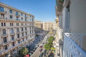 Camera, 1 camera da letto, microonde | Balcone