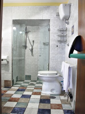 Room, 1 Bedroom, Balcony | Bathroom - Alloggio dei Vassalli, In the Heart of the Historic Center (Naples)