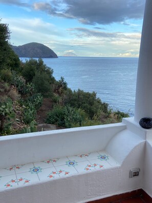 Apartment, 1 Bedroom, Smoking, Terrace | Property grounds - House "sole" - Unique Panorama (Lipari)