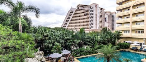Apartment, 1 Bedroom, Balcony, City View | Pool | Outdoor pool