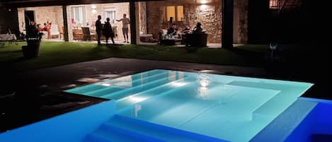 Villa, 2 Schlafzimmer, Terrasse, Gartenblick | Pool