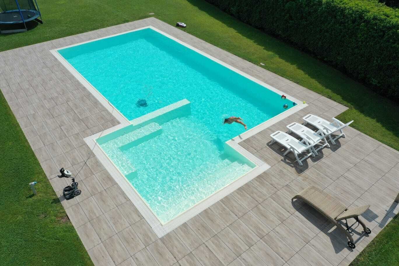 Villa, 2 Schlafzimmer, Terrasse, Gartenblick | Pool
