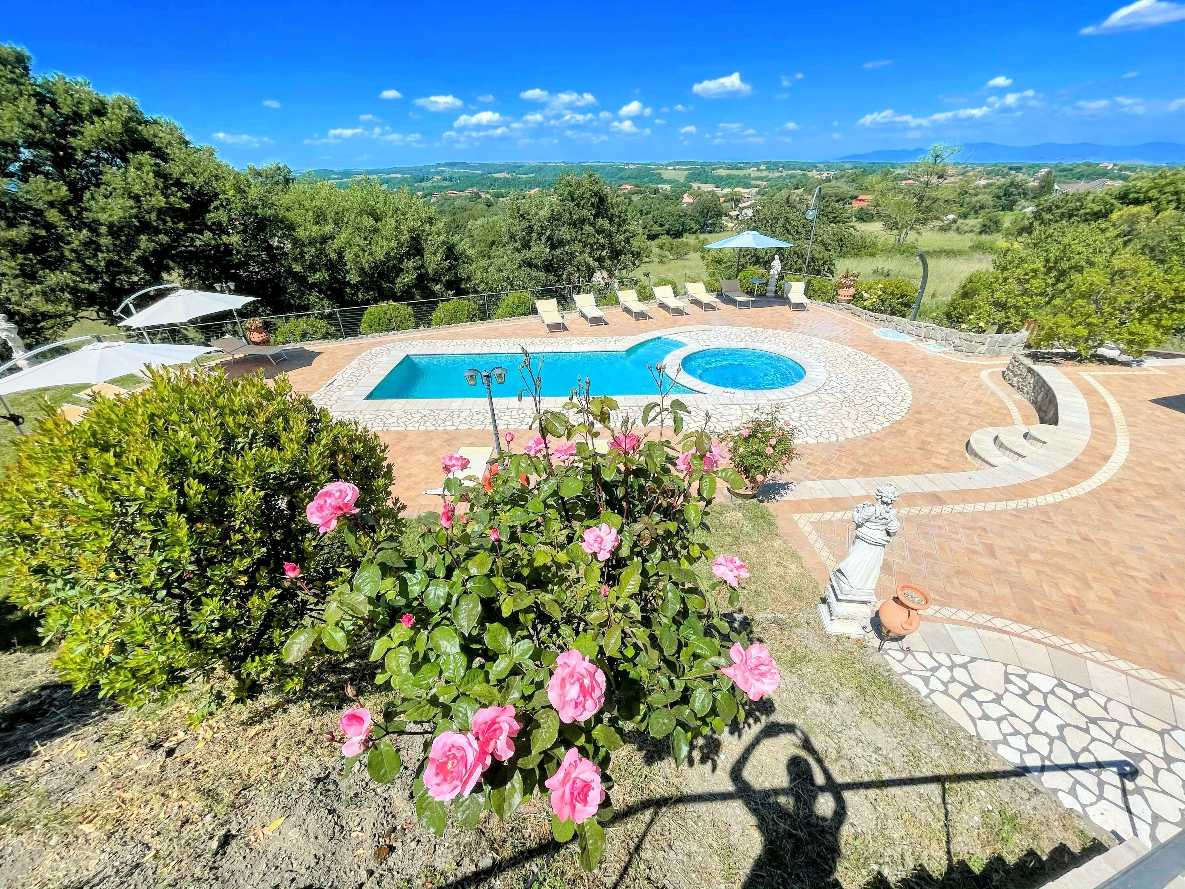 Villa, Mehrere Schlafzimmer, eigener Pool, Gartenblick | Pool | Außenpool
