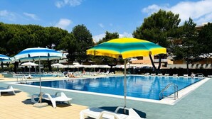 Studio, Balcony | Pool - Holiday Flat by the Pool (San Michele al Tagliamento)