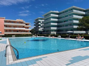 Studio, Multiple Bedrooms, Balcony | Pool