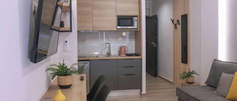 Studio, 1 Bedroom, Accessible, City View | Interior
