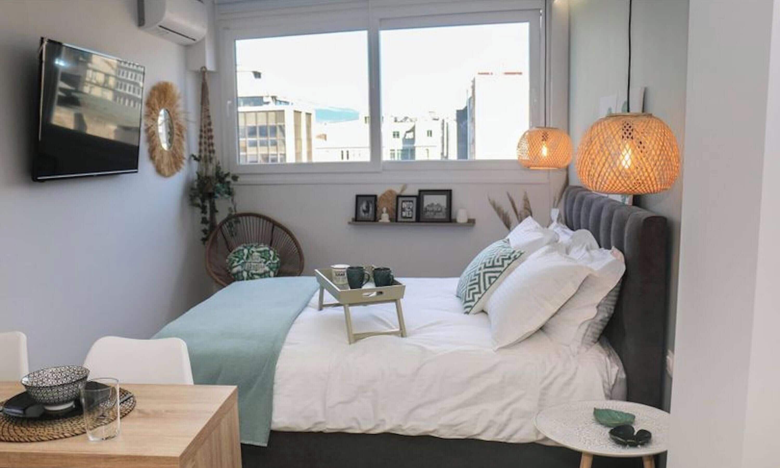 Estudio, 1 habitación, con acceso para personas discapacitadas, vista a la ciudad | 1 habitación 