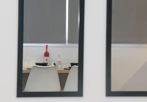 Apartment, 1 Bedroom, Accessible, City View | Living area | Books - New Studio 4 Downtown Thessaloniki-fully Equipped (Thessaloniki)
