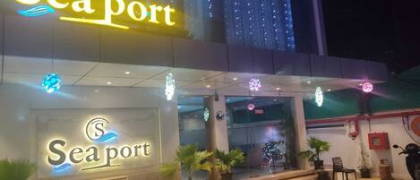 Façade de l’hébergement