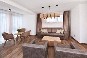 Appartement Deluxe | 1 chambre, accĂšs au Wi-Fi (inclus), literie fournie