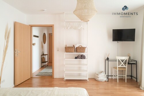 Central apartment in Magdeburg with Netflix and kitchen WE18