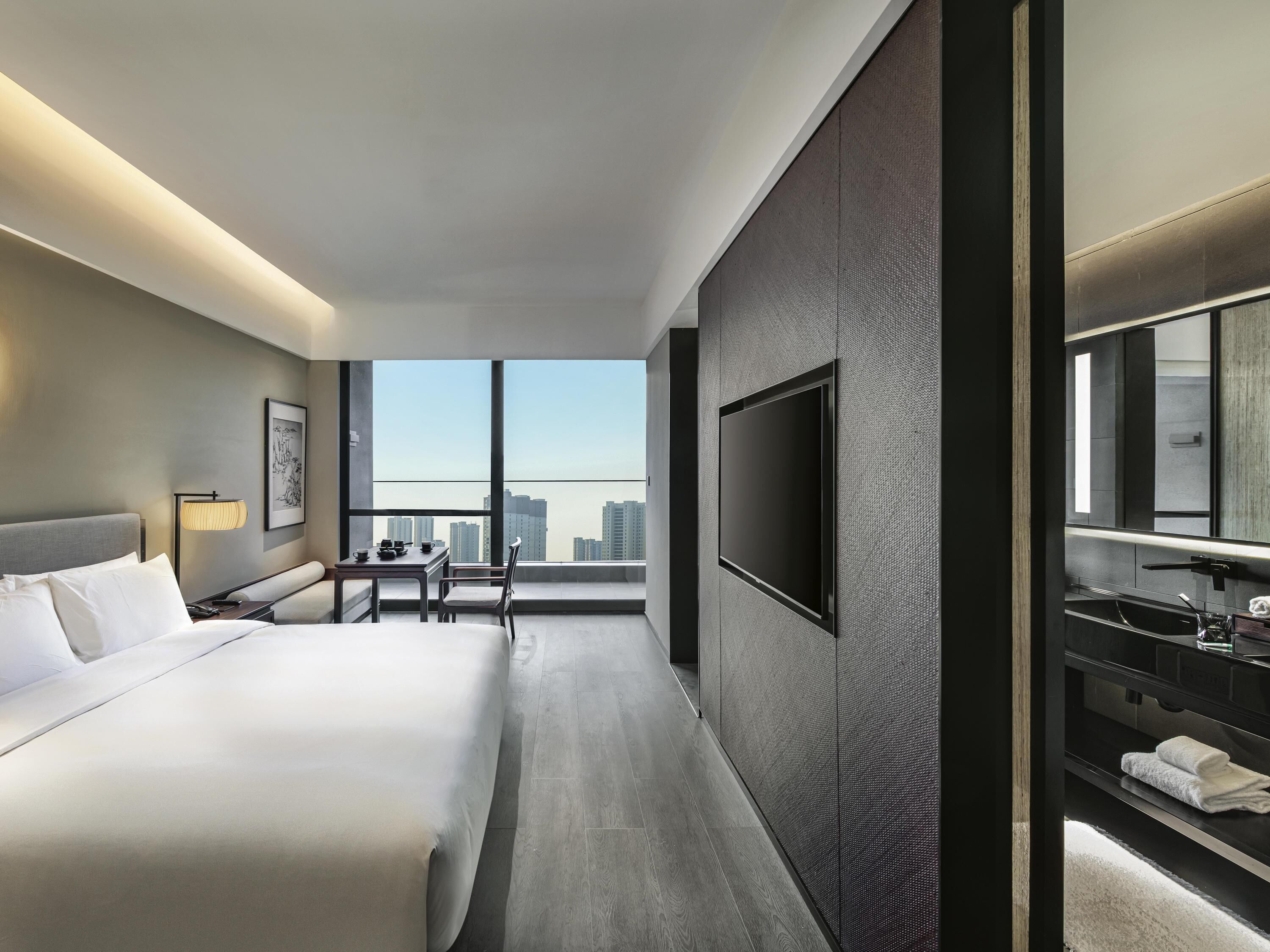 Habitación Deluxe, 1 cama de matrimonio grande, vistas al jardín | Wifi gratis y ropa de cama