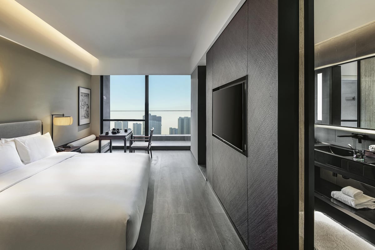 Habitación Deluxe, 1 cama de matrimonio grande, vistas al jardín | Wifi gratis y ropa de cama