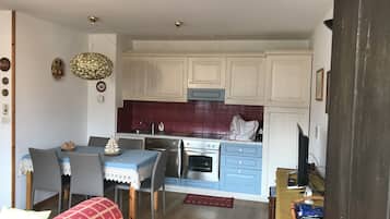 Apartment, 1 Queen-Bett und Schlafsofa | Eigene Küche | Kühlschrank, Mikrowelle, Ofen, Herdplatte