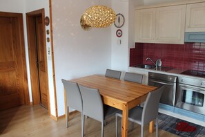 Apartment, 1 Queen Bed with Sofa bed | Private kitchen | Fridge, microwave, oven, stovetop - Lovely&pleasant 1 Bedroom Apartment in Cavalese (Cavalese)