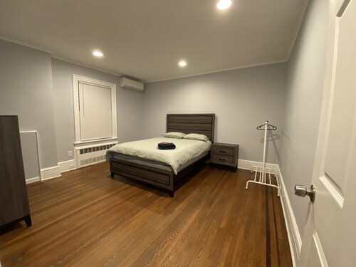 Large private room with work desk and new furniture 