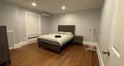 Large private room with work desk and new furniture