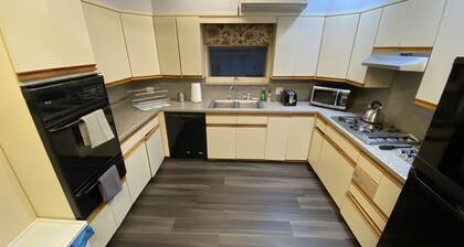 Large private room with work desk and new furniture