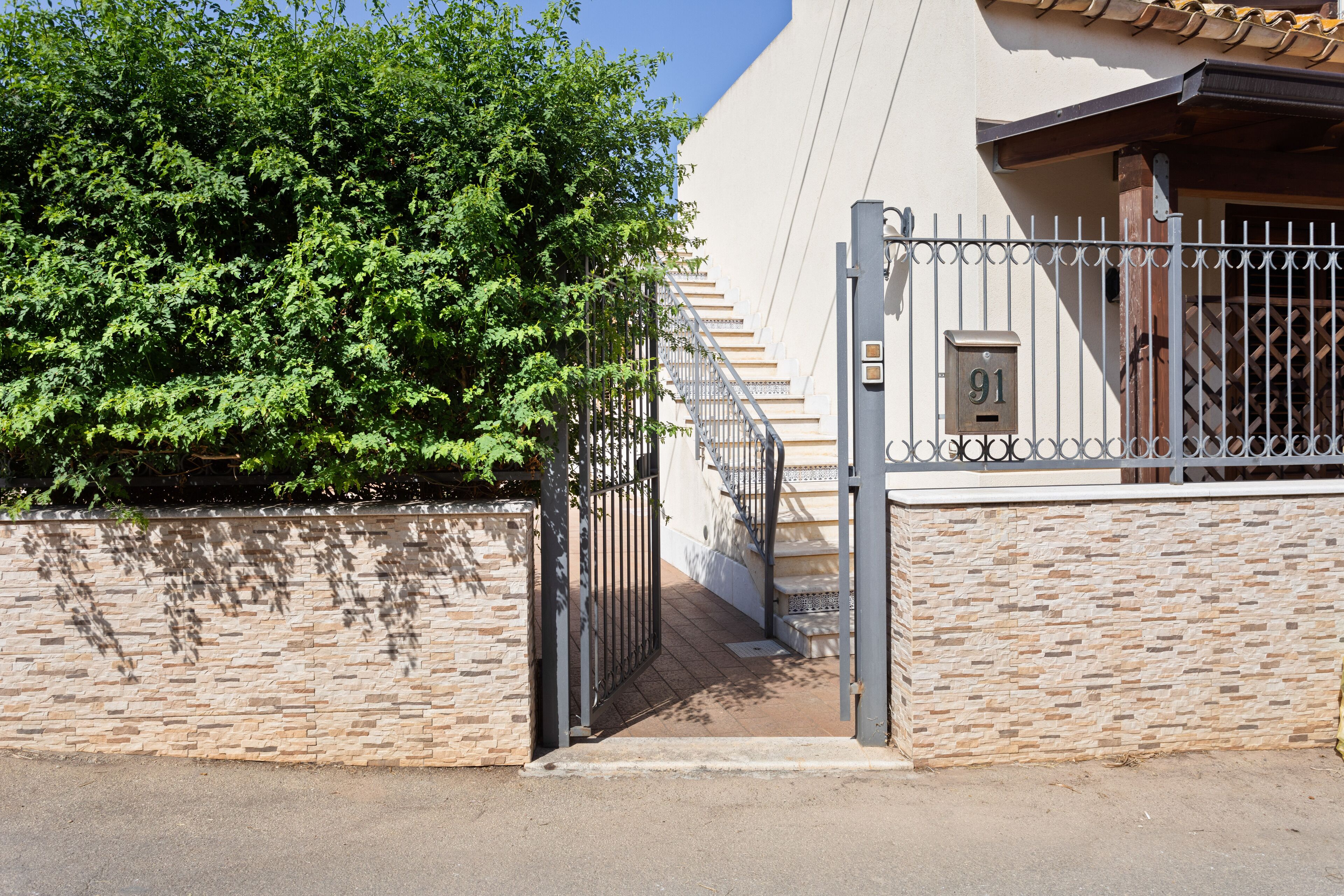 Front of property