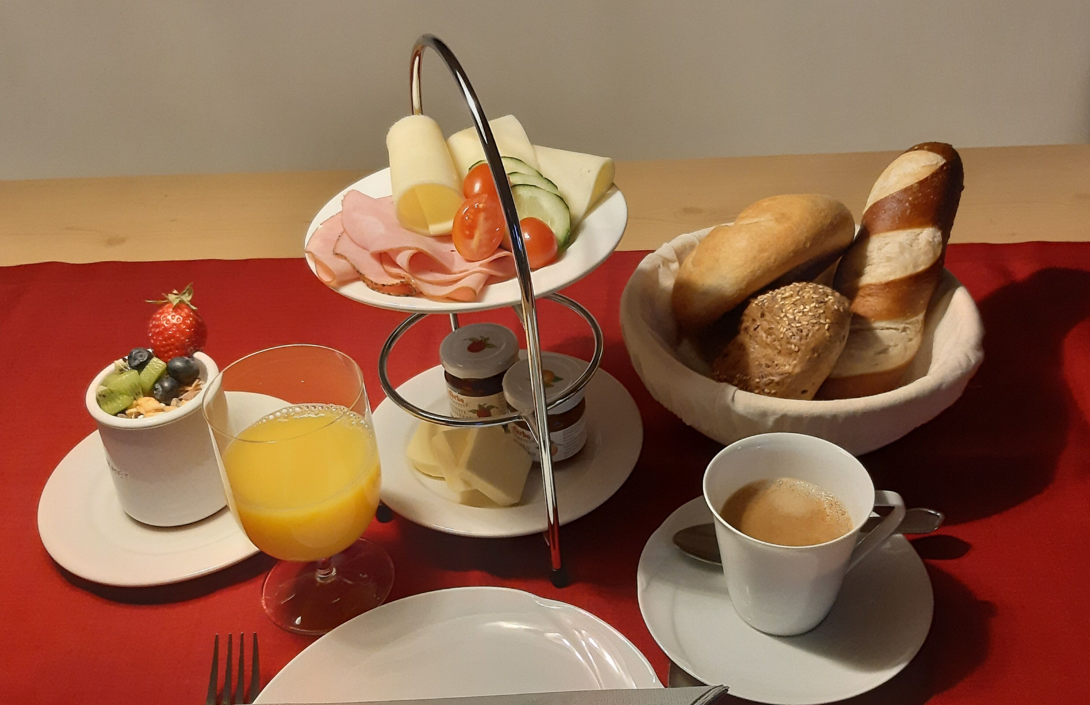 Breakfast for a fee