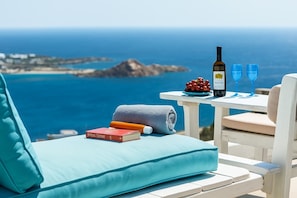 Property grounds - Seaview Villa Giovanna - Premium Location&Jacuzzi (Platis Gialos)