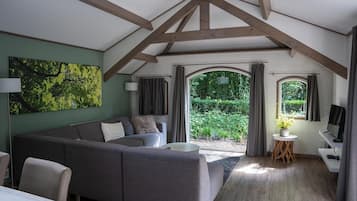 Televisor i llar de foc