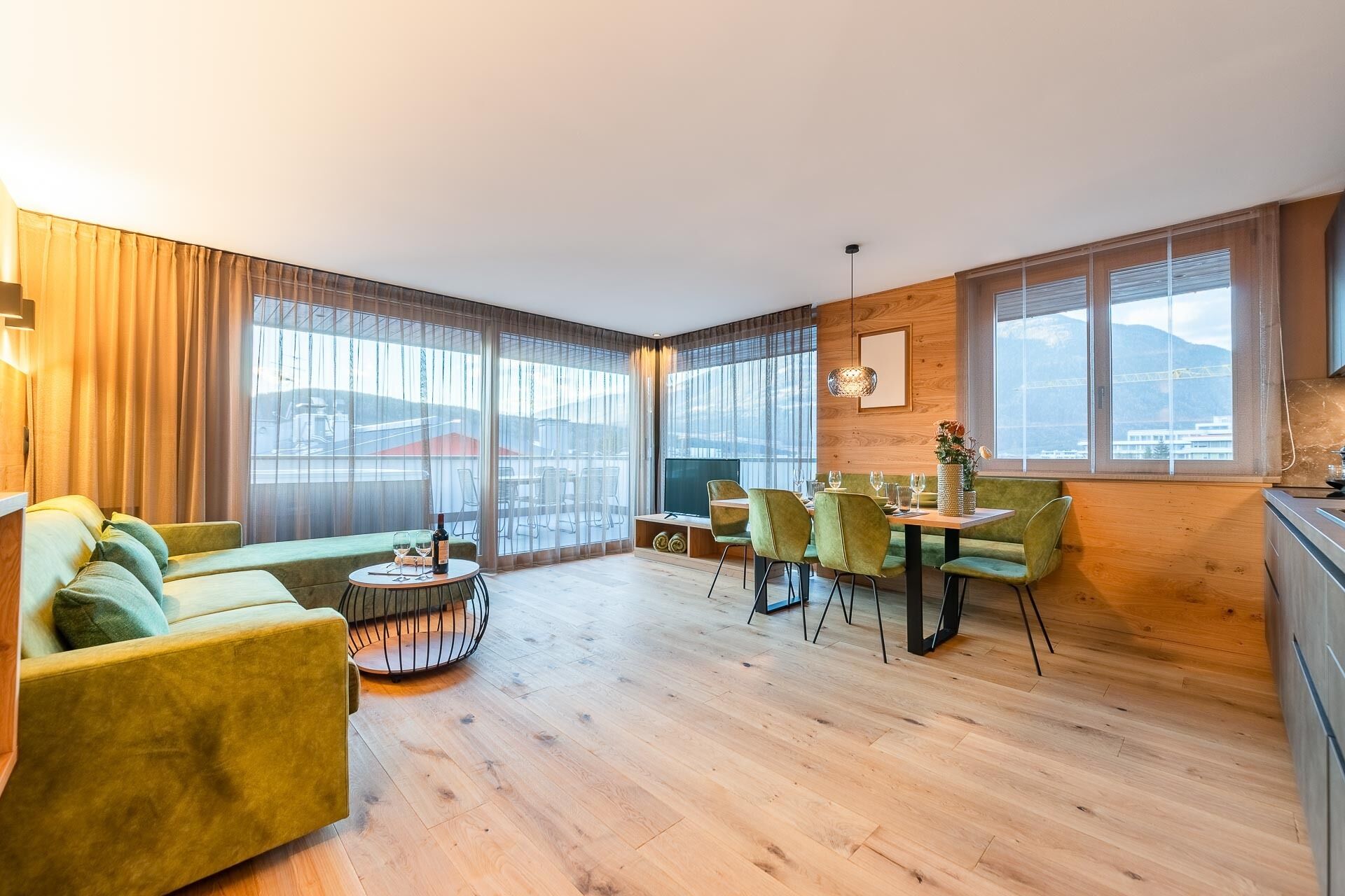 City Loft Family Deluxe with whirlpool and infrared cabin