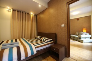 1 Schlafzimmer, Bügeleisen/Bügelbrett, kostenloses WLAN, Bettwäsche