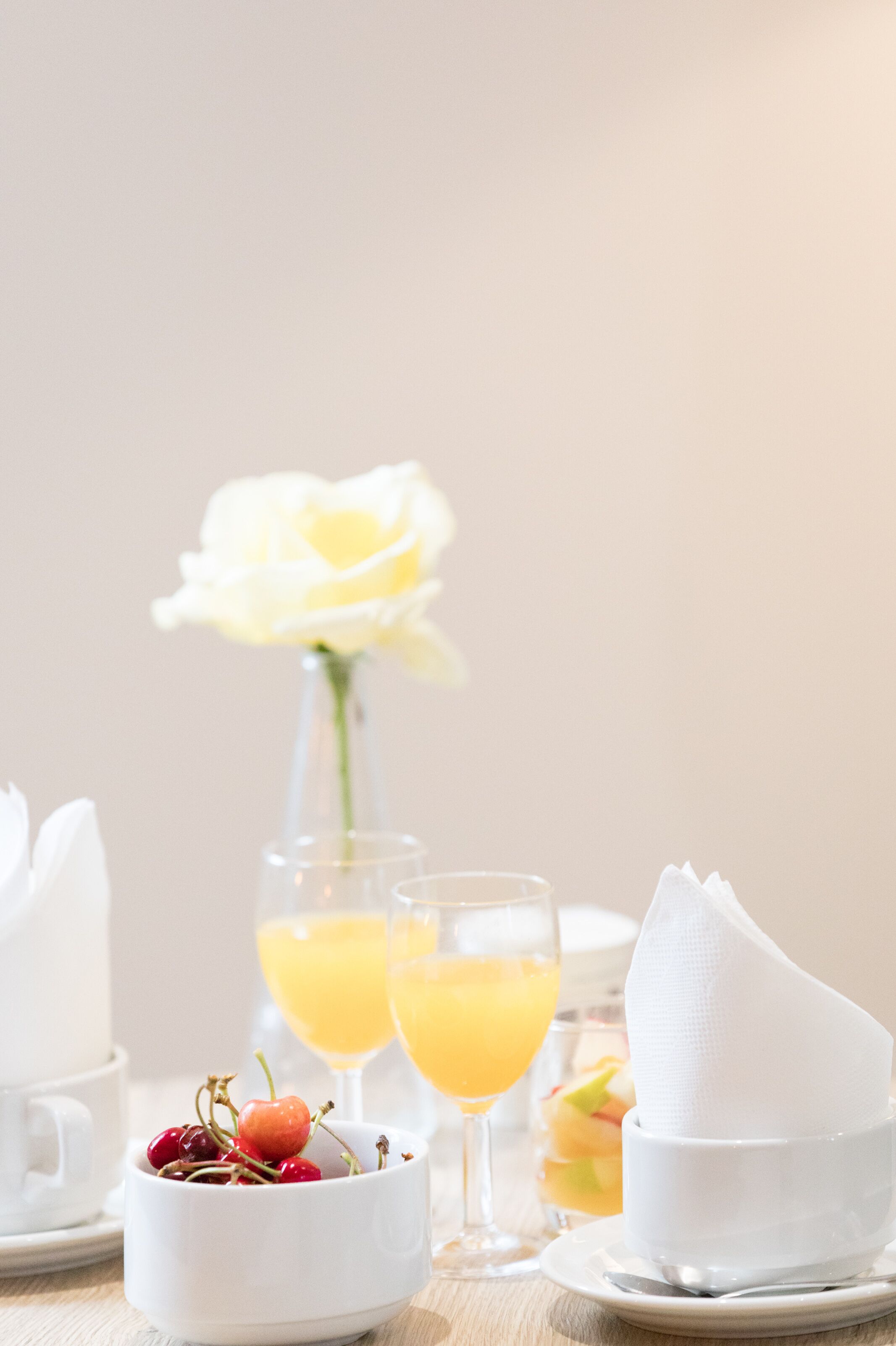 daily buffet breakfast (eur 9 per person)