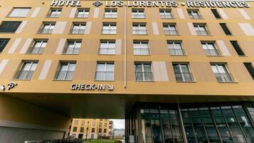 Fassade der Unterkunft