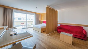 Executive-Studiosuite, 1 Queen-Bett und Schlafsofa, Balkon