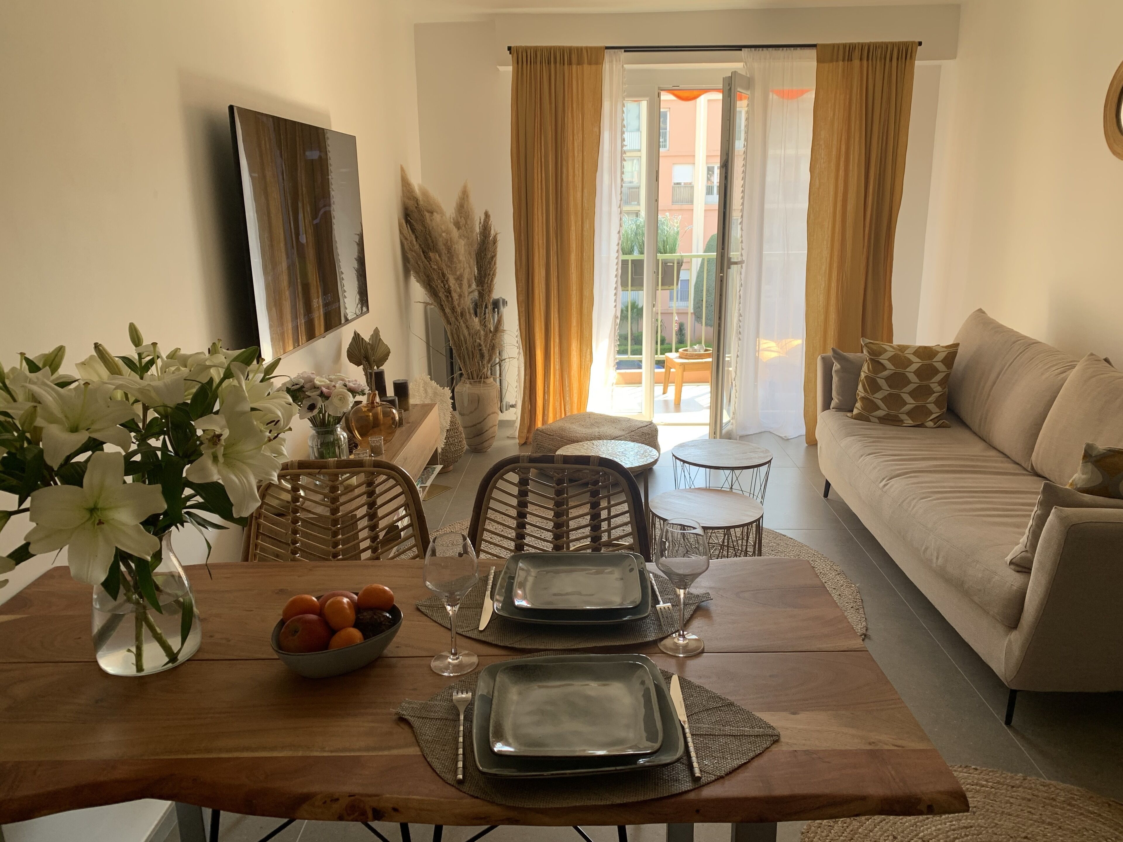 Beautiful apartment classified 3 *** near port and beach in closed residence