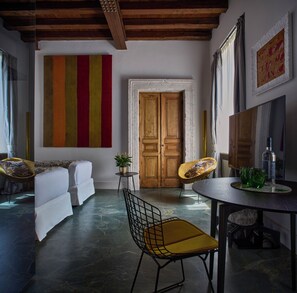 Junior-Apartment | Blick auf den Innenhof