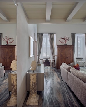 Appartamento Comfort | 1 camera, biancheria da letto di alta qualità, copriletto in piuma