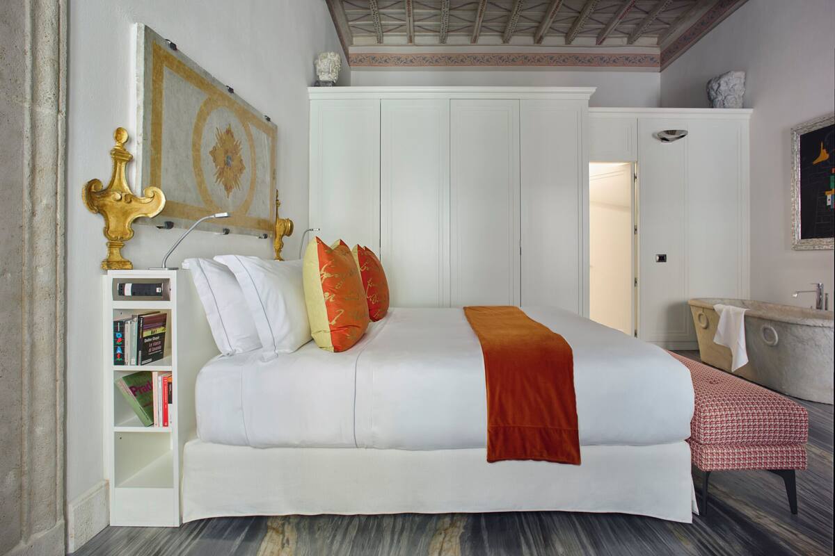 Apartamento presidencial | Ropa de cama de alta calidad y edredones de plumas