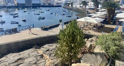 Inma House. In the Center of Arrecife, near the beach and the promenade.