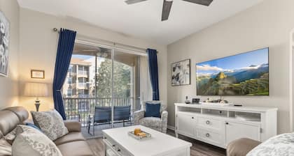 Great 3 bed condo very close to pool and water park in Windsor Hills Resort