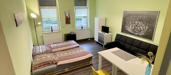 Beautiful 1-room apartment at the watermill.