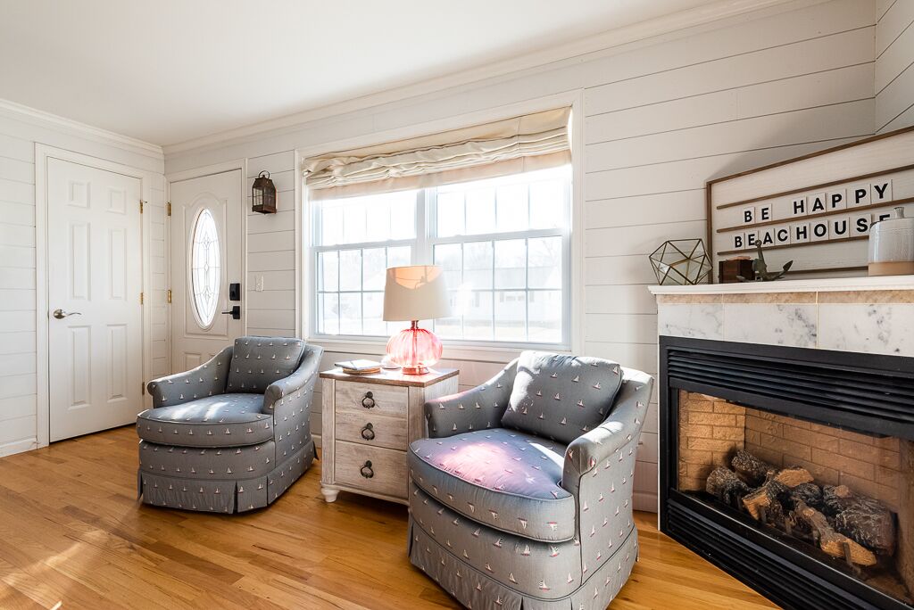 Be Happy Beach House is just steps away from Hawk's Nest Beach!