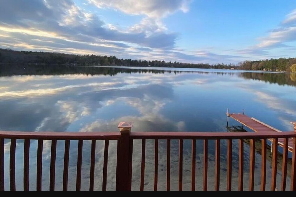 Right on the water
