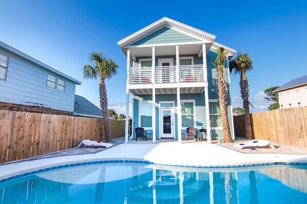 独立别墅, 4 间卧室 | 泳池 | 室外游泳池