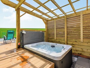 Terrace/patio - Ponsford Ponds - Goosedown Lodge (Knowle, near Cullompton)
