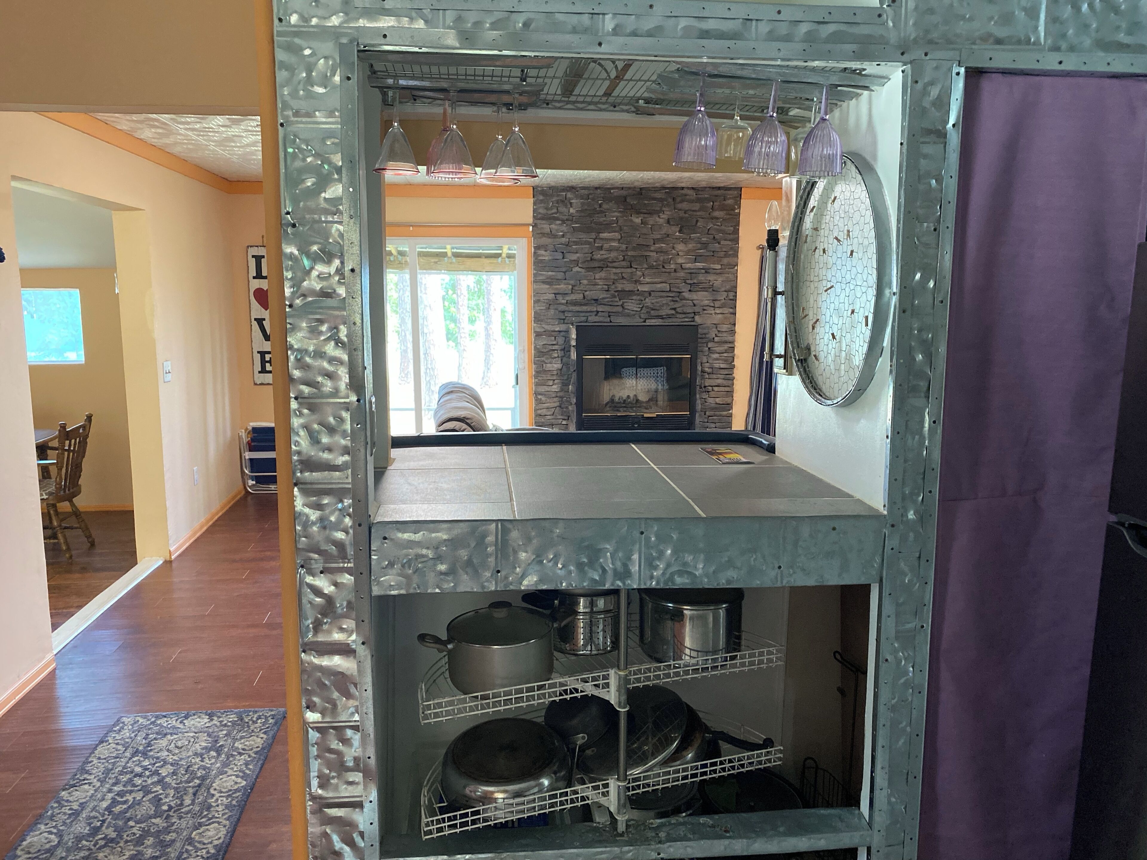 Remodeled historic cottage with a peek of the Gulf of Mexico.